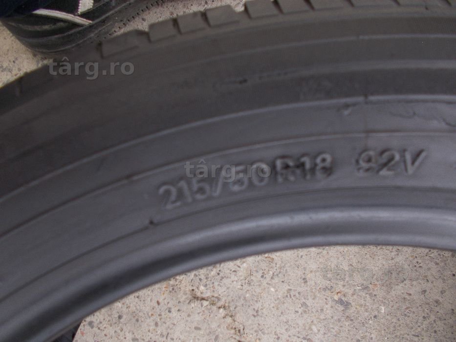 4 anvelope vara 215 50 18 toyo  profil 7,5 mm 5
