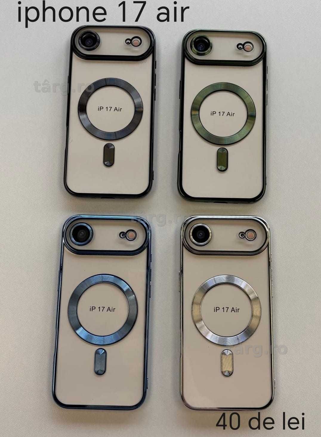 Huse, Folii, Cabluri iPhone 17 Air - Montaj gratuit folie 3
