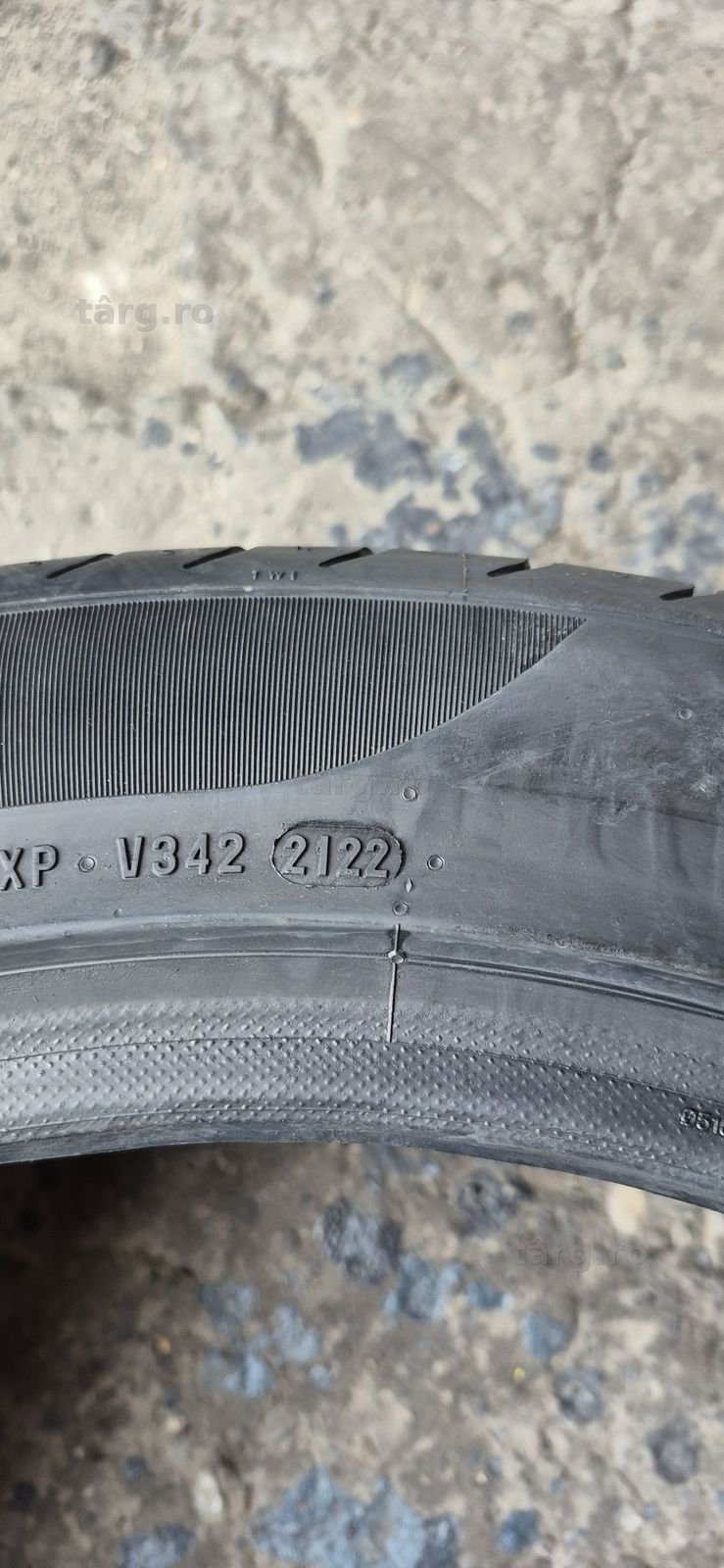 4 anvelope vara noi Pirelli,fata 275/45/20,spate 305/40/20,dot 2022.Pret/bucata 7