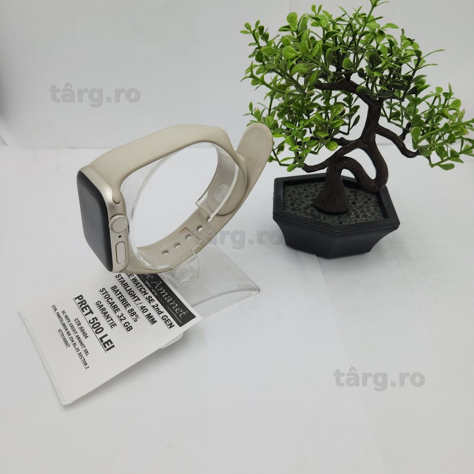 Hope Amanet P11 - Apple Watch SE / Generatia 2 / 32 GB / 40mm / Baterie 88% / Garantie / 68404 2