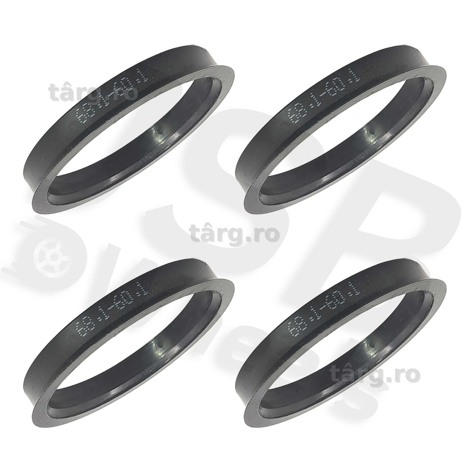 Set inele de centrare ghidaj jante noi 68.1-60.1 mm Dacia, Renault