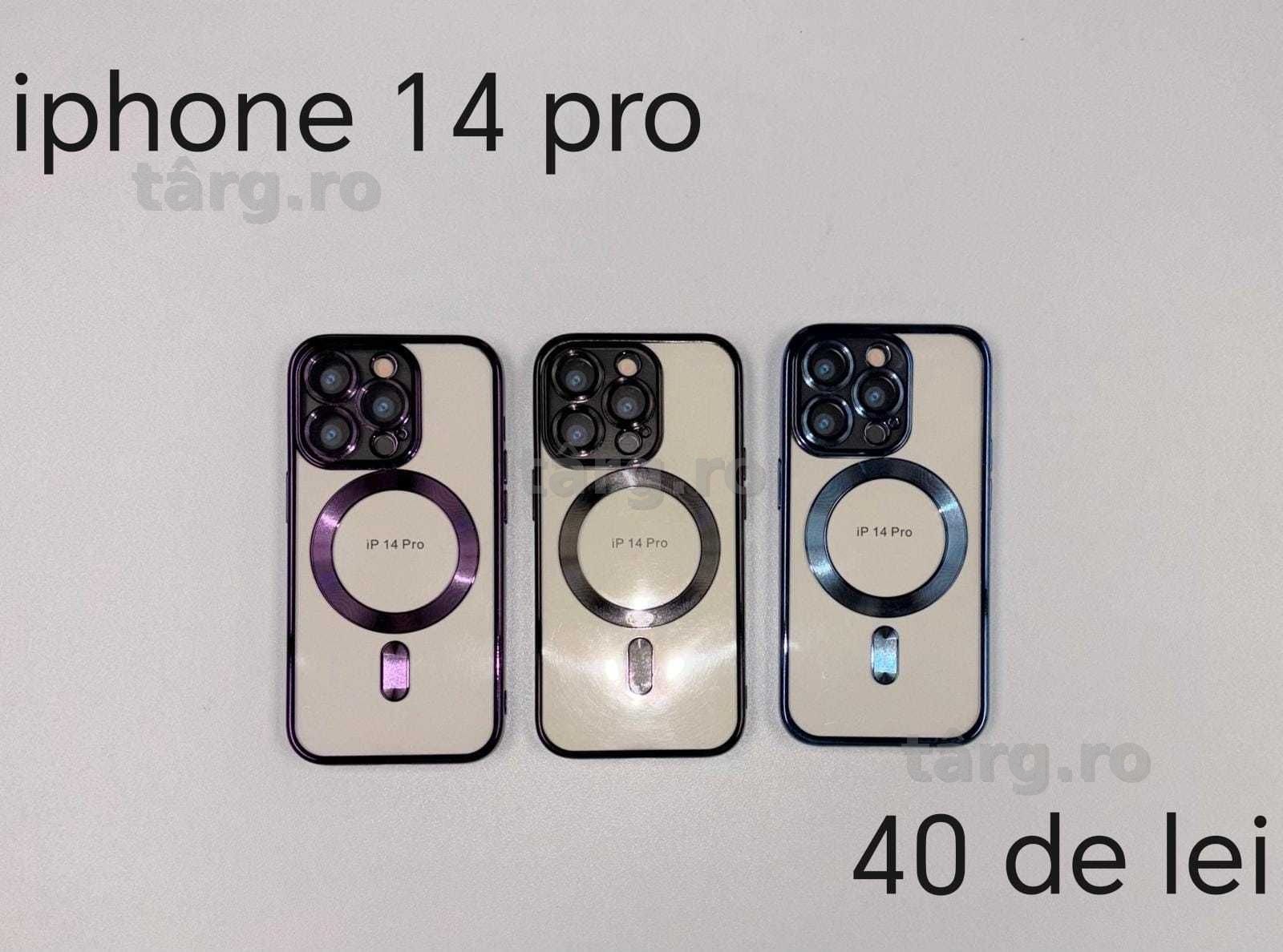 Huse, Folii, Cabluri iPhone 14 Pro - Montaj gratuit folie 2