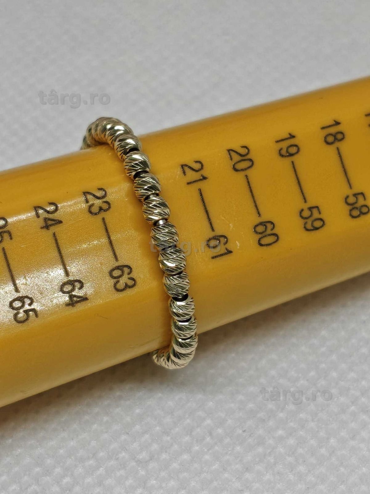 Inel din aur de 14K 1.55g (Ag43 Falticeni B4082.2) - Garantie/Factura! 2