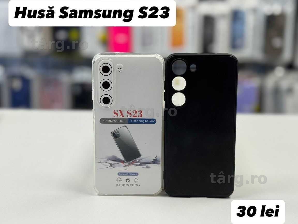 Husa silicon, folie, cablu, incarcator Samsung S23