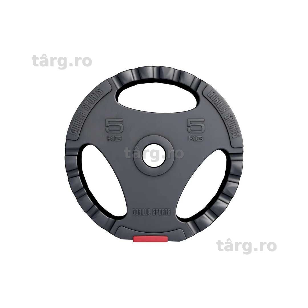 Disc cu grip din plastic umplut cu ciment 5kg 30/31mm