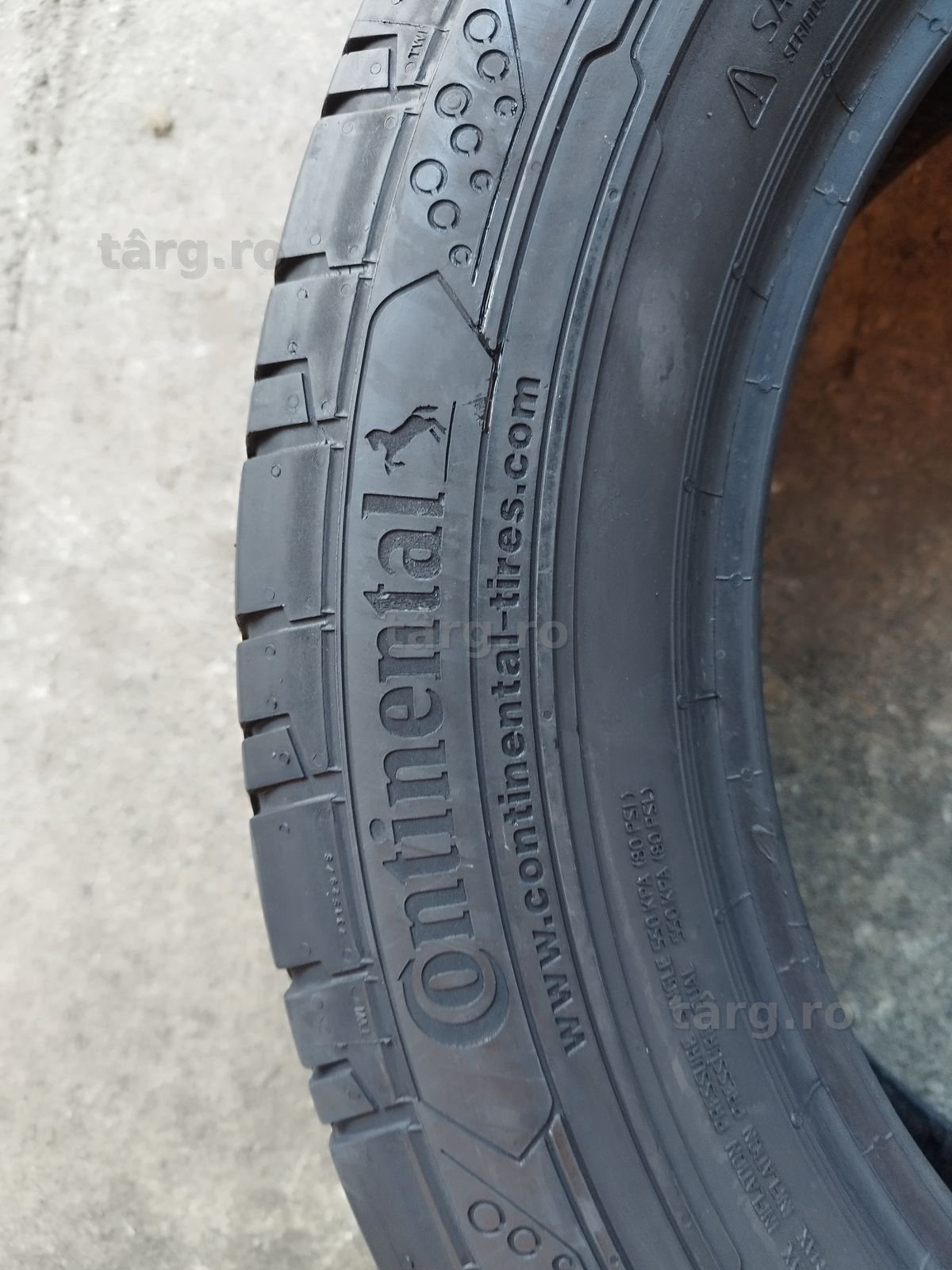 4 anvelope de vară Continental ContiVanContact 215/60/17C,dot2019 5