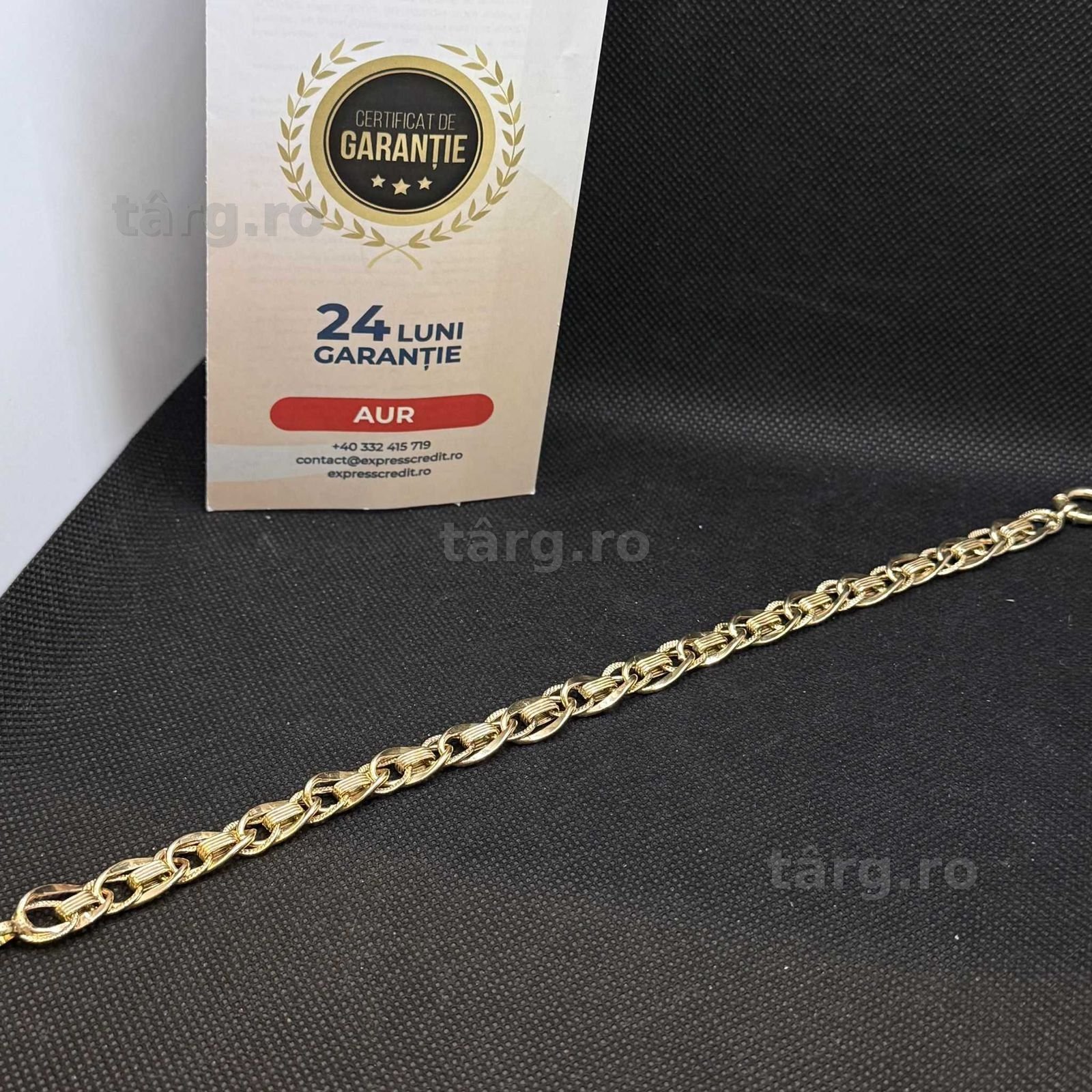Bratara aur 14K 8.79g(AG15 Gara 1 B33902.2) Garantie 2 ani! 5