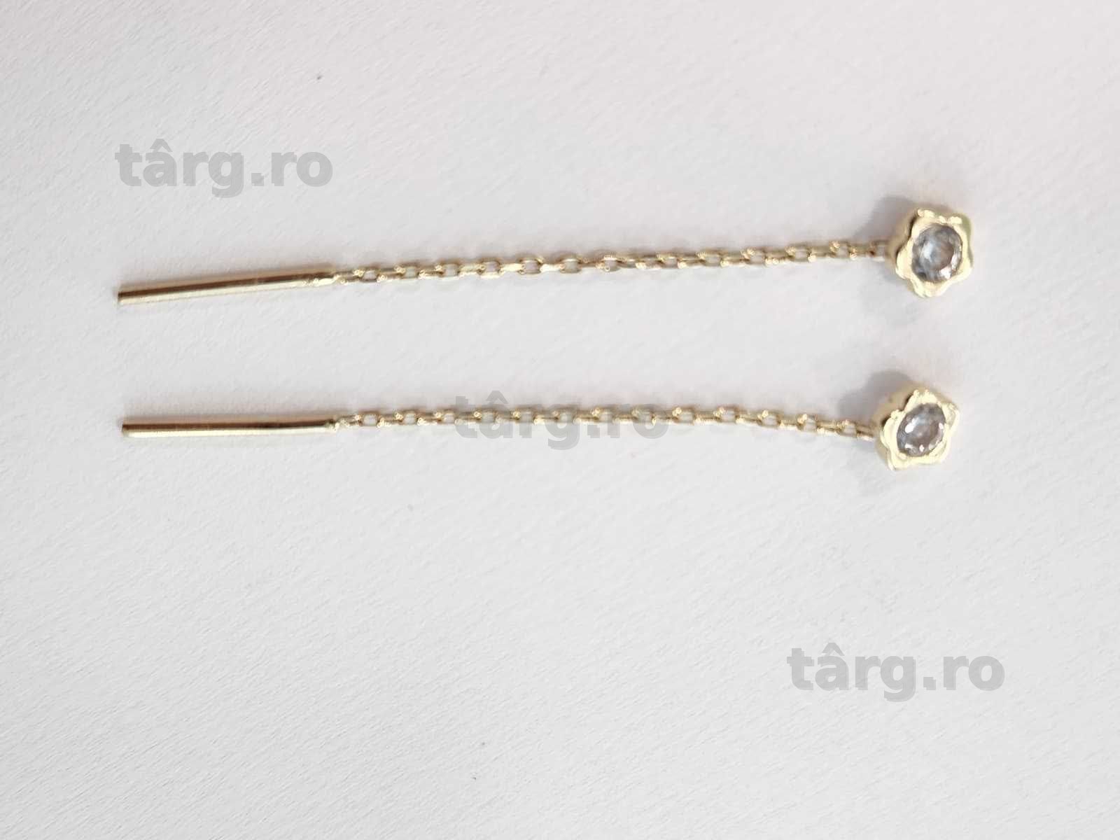 Cercei aur, 14k, 1.57g (b 68597.1 Ag2 Tudor) 3