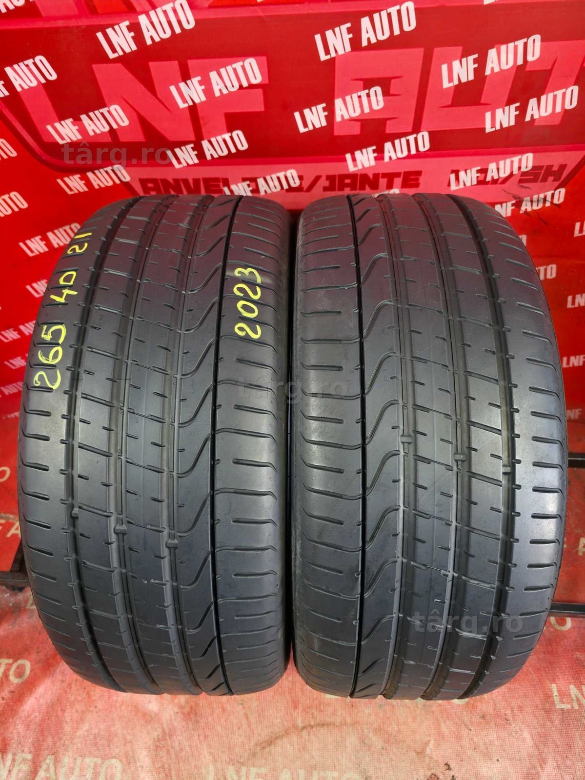 Anvelope de VARA - 265/40/21 - PIRELLI - 7.32 MM - DOT 2023 !