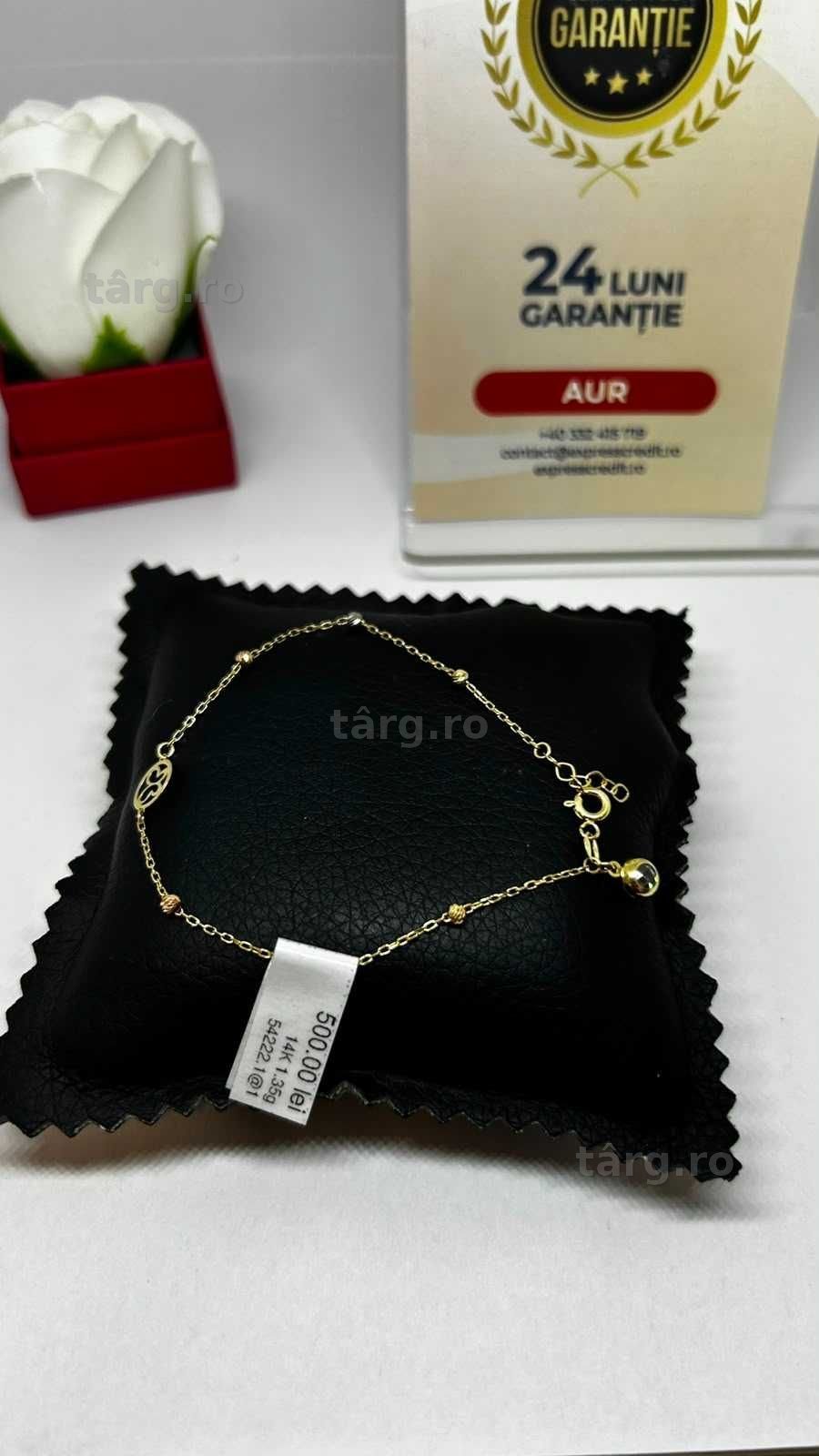 Bratara Aur 14K 1.35g (AG1 Alexandru B54222) - Garantie 2 ani!