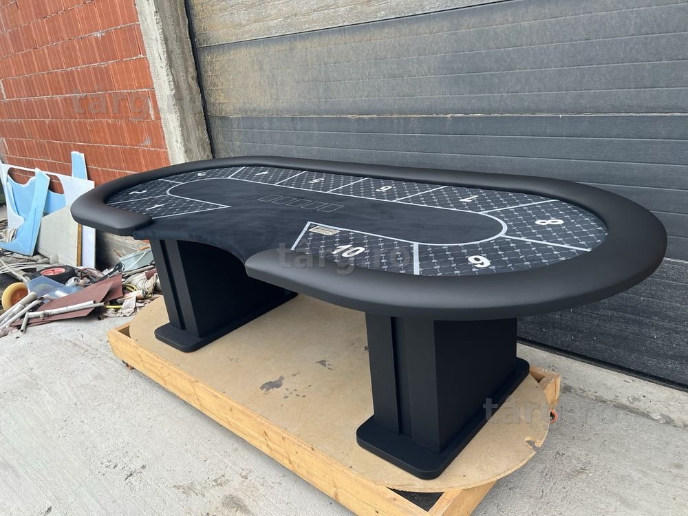 Masa Poker Stoc cu intrare dealer livrare instant de la CustomTables.eu Bucuresti mese poker customizate scaune jetoane full set stoc #masapoker #mese