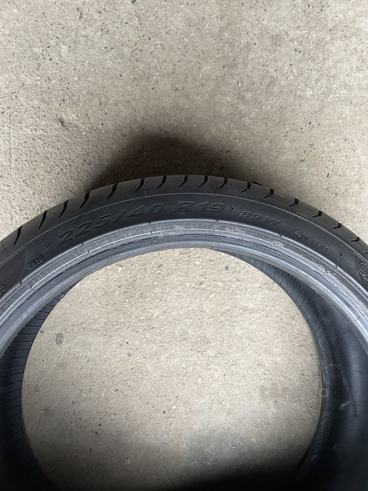 4 anvelope vara noi PIRELLI RFT 2x 225/40/19 2x255/35/19 dot 2019 3