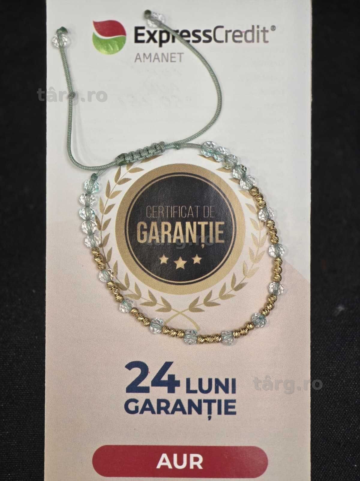 Bratara aur 14K 2.18g [Ag45 Bacau1 B.28538.1.32] 2