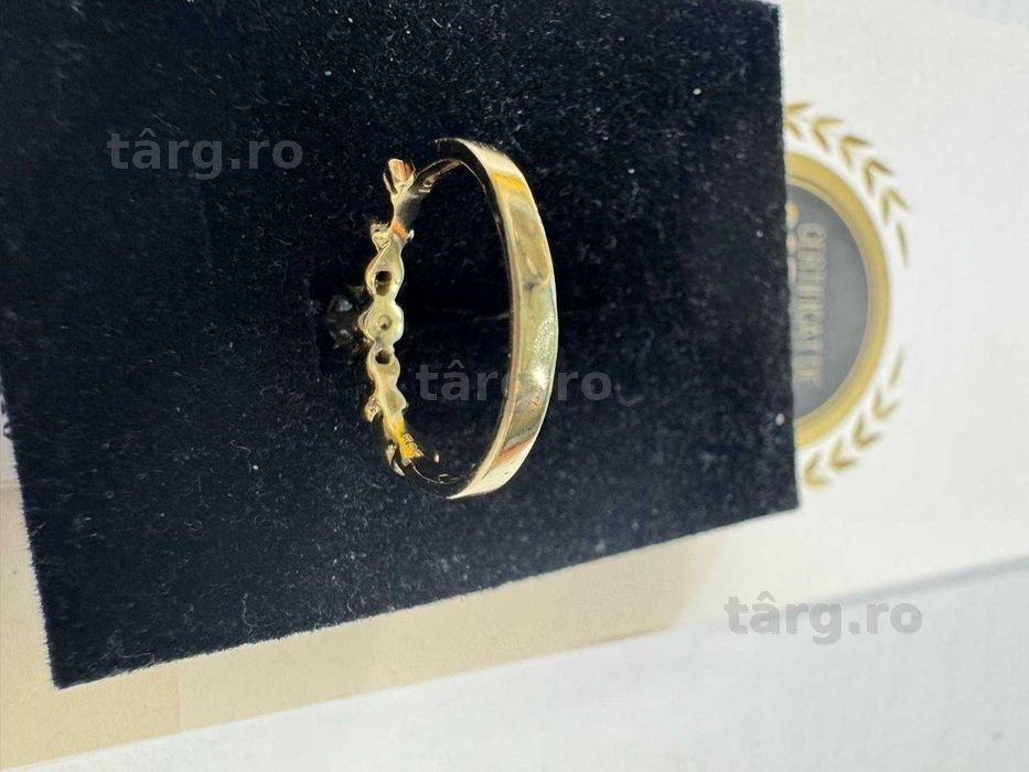 Inel din aur 14k (68625.2/ 10 Pacurari 1) Garantie 2 ani! 6