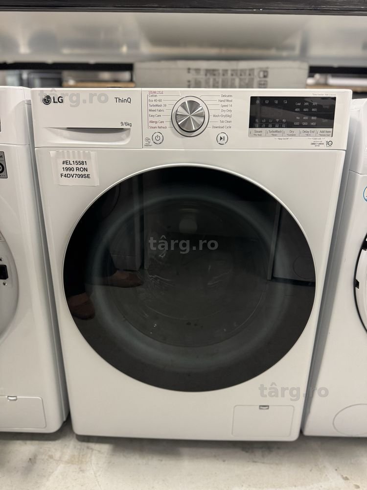 Masina de spalat rufe cu uscator LG F4DV709SE cu factura si garantie