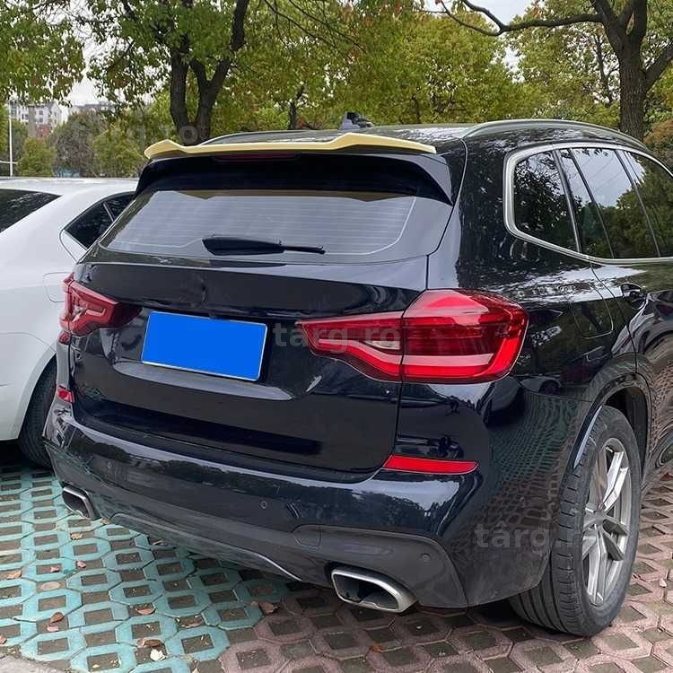 Eleron Luneta Lip Portbagaj Spoiler M pentru BMW X3 G01, Negru Lucios