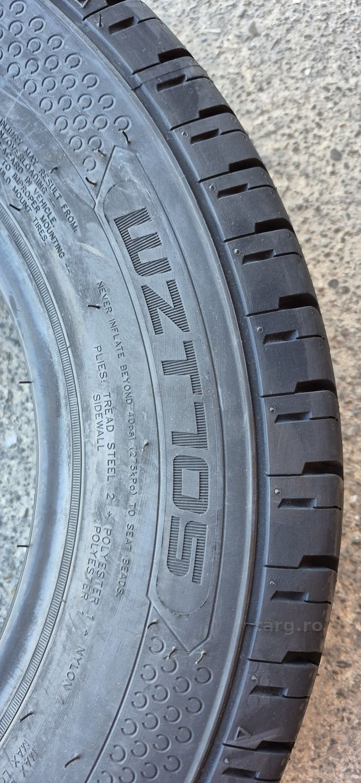 4 anvelope vara noi Tercelo 155/13C,dot 2025.Pretul este pe bucata. 5