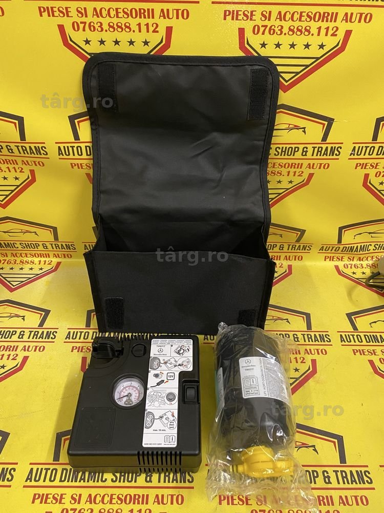Compresor aer mașină auto umflat roti kit pana OEM SUV Mercedes 240 W