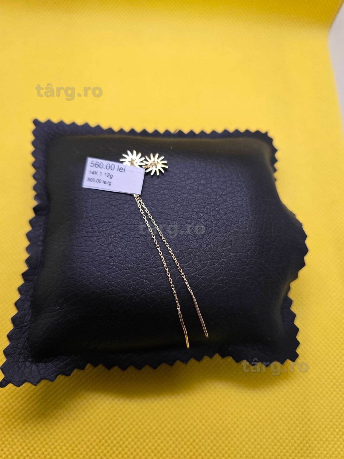 Cercei de aur 14k (Ag29 Siraj b.34183.1) Garantie 2 ani