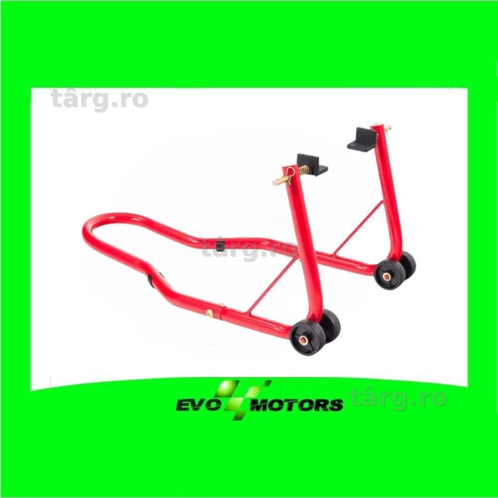 Stander Moto A-pro rosu suport roata spate 200kg CM-7578