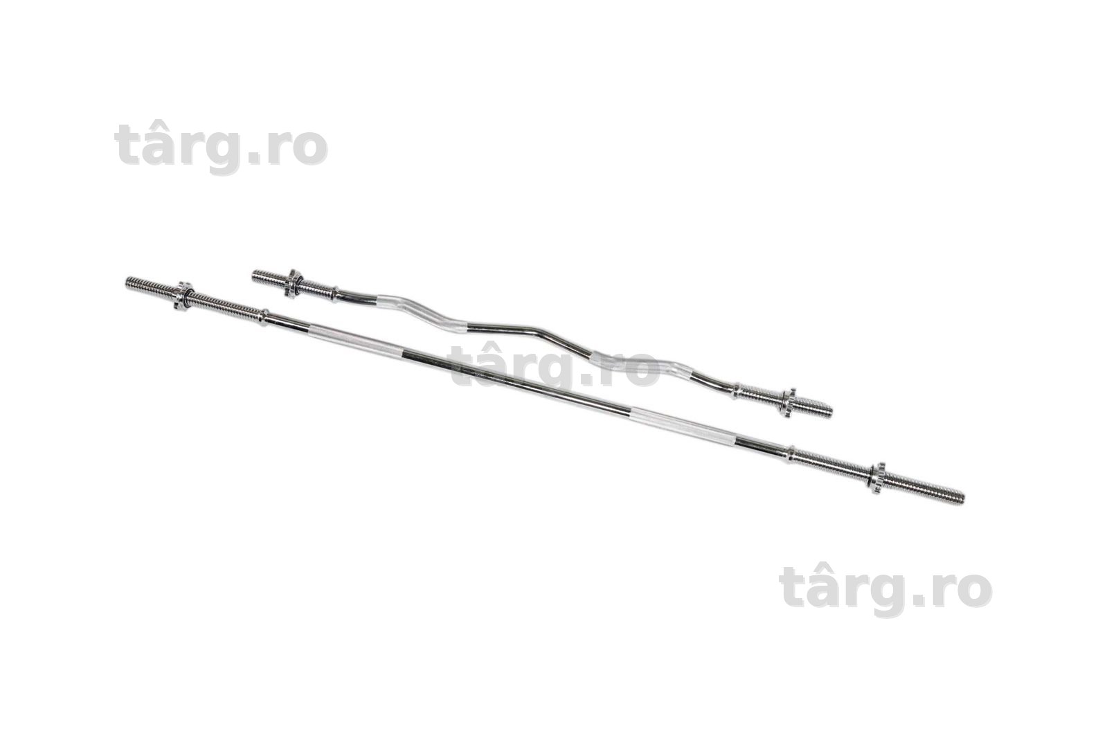 Set 2 bare, din crom, 170 cm, 120 cm