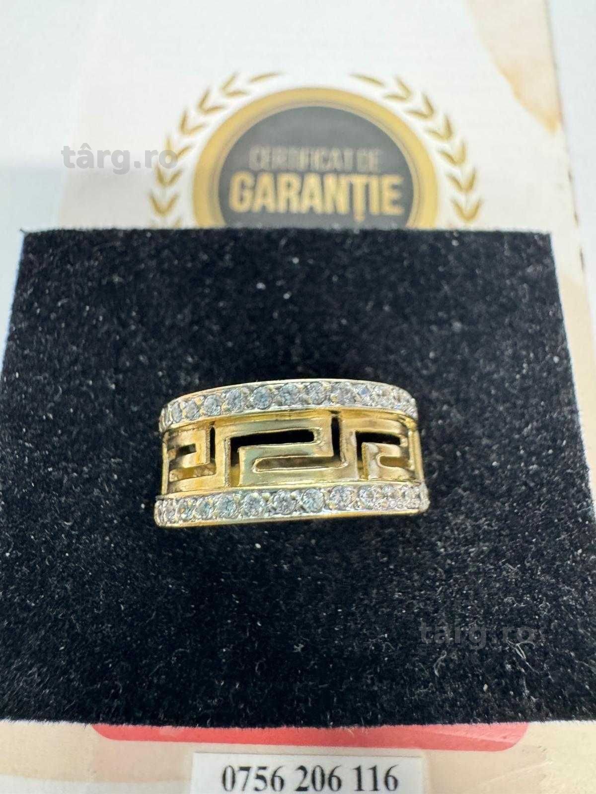 Inel din aur 14k (69963.1/ 10 Pacurari 1) garantie 2 ani! 3