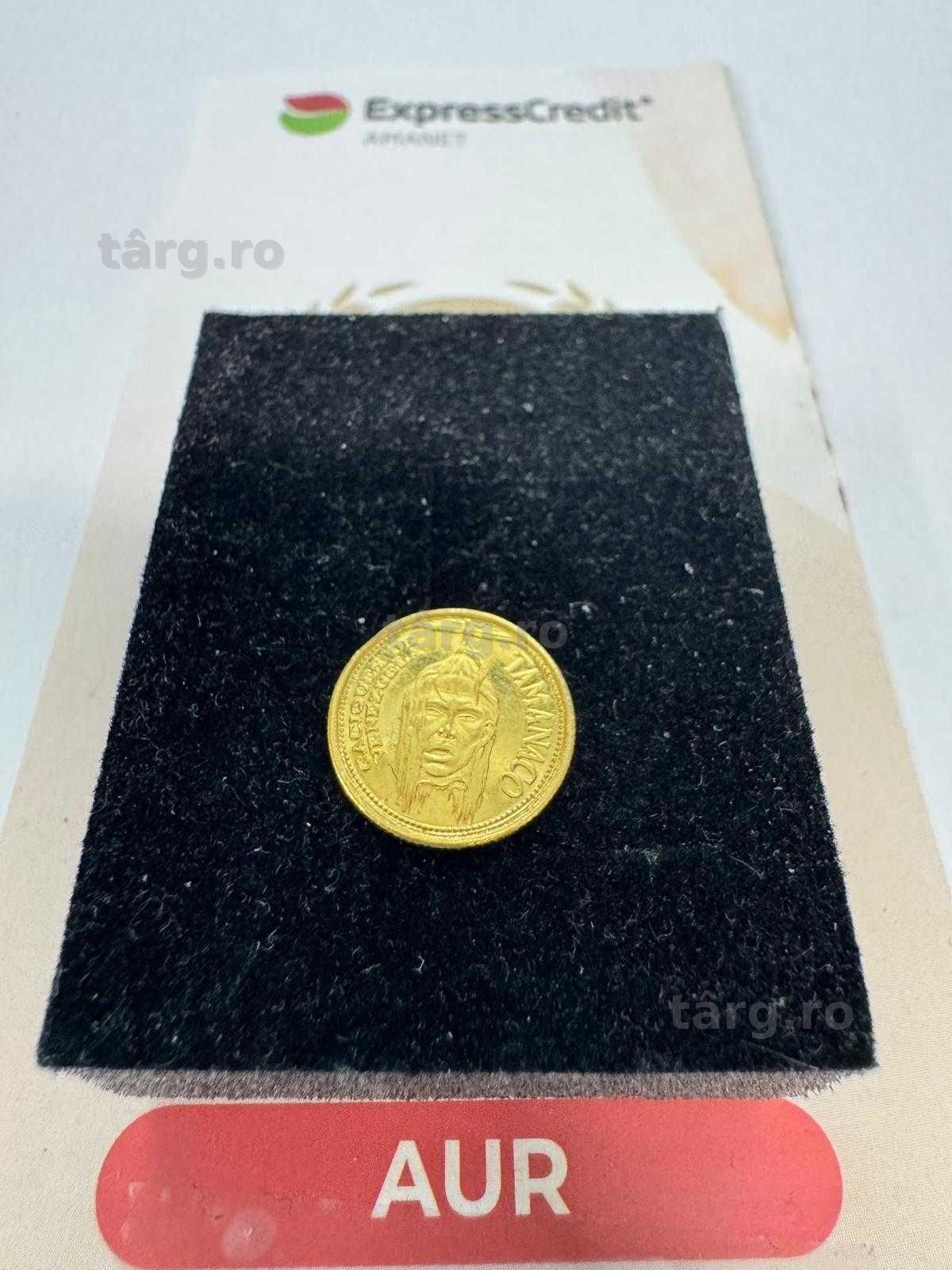 Moneda din aur 21k (70293.1/ 10 Pacurari 1) garantie 2 ani! 2