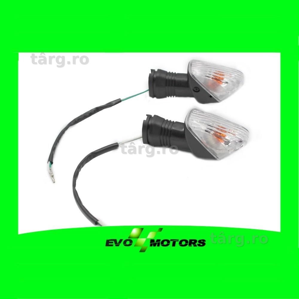 Set 2 semnalizari clare Kawasaki NINJA ZX6R ZX10R Z750 KLE A1008