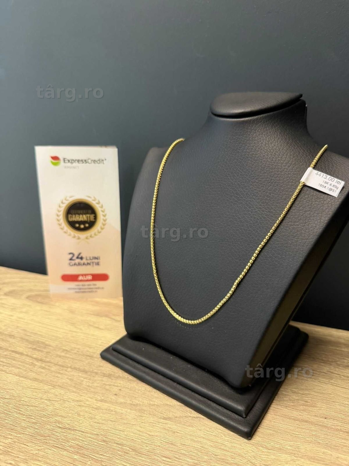 [AG51] Lant aur 18k 6.89g B1654.1 - Garantie 2 ani!