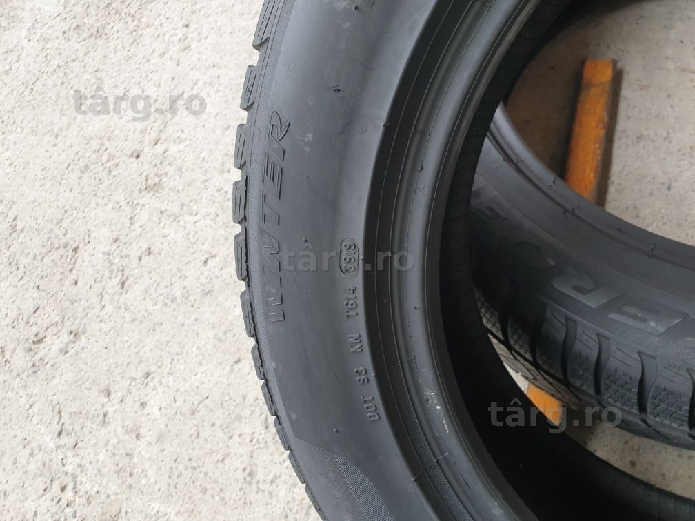 4 anvelope iarna PIRELLI 205/60/17 dot 2019 7