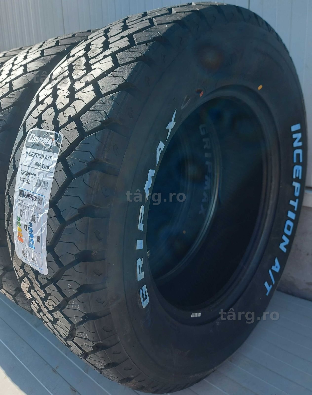285/60 R18, 120T, GRIPMAX Inception, Anvelope All Terrain M+S 4