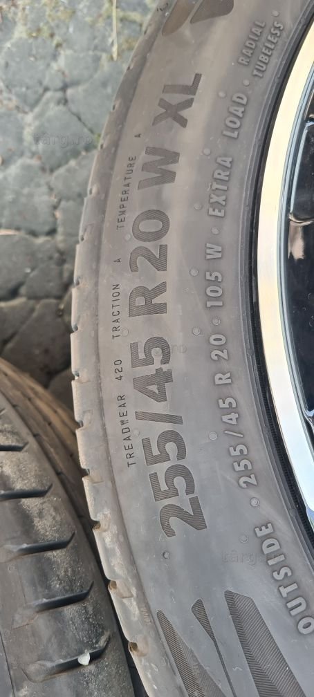 Anvelope/Jante AMG R20 originale Mercedes GLC,echipate,model 2024-2025 7