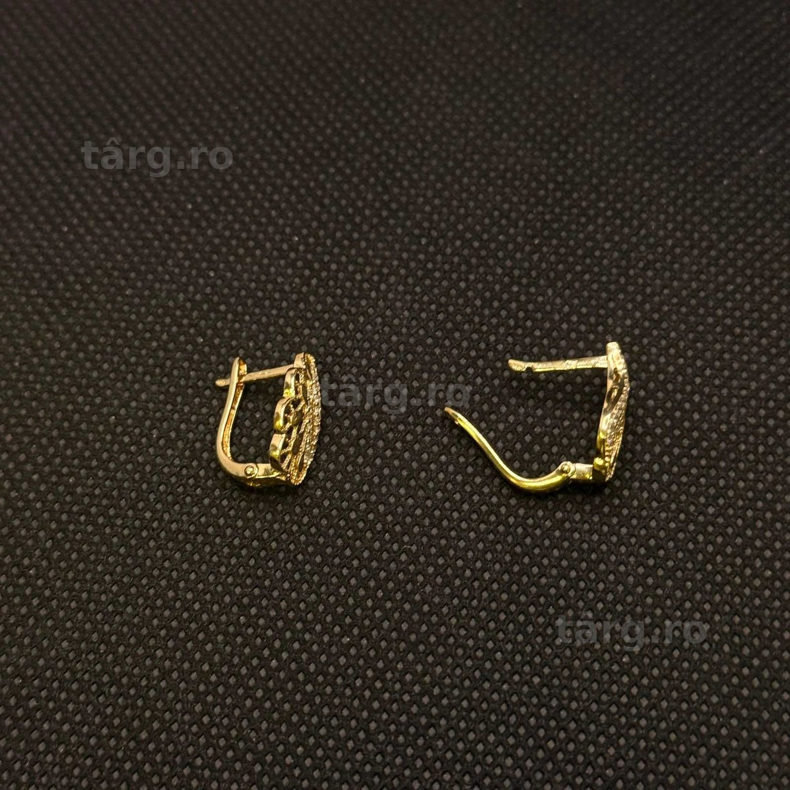 Cercei aur 14K 2.35g (AG15 Gara 1 B34065.1) Garantie 2 ani! 4