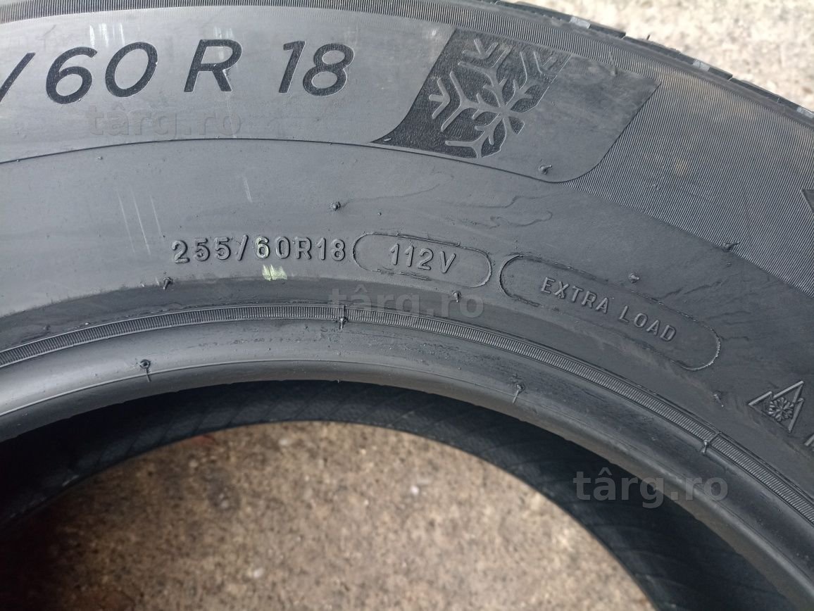 4 anvelope de iarna Michelin 255/60 R18 dot 1719 4