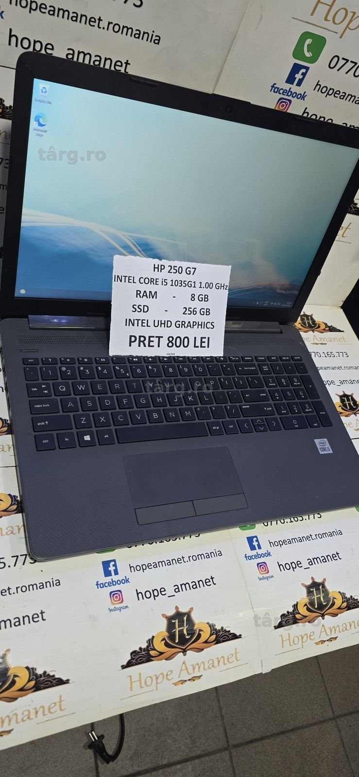 Hope Amanet P6 Laptop HP 250 G7 #166743 2