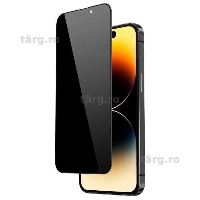 Folie Privacy iPhone 17, 17 Pro, 17 Air, 17 Pro Max - Montaj Gratuit