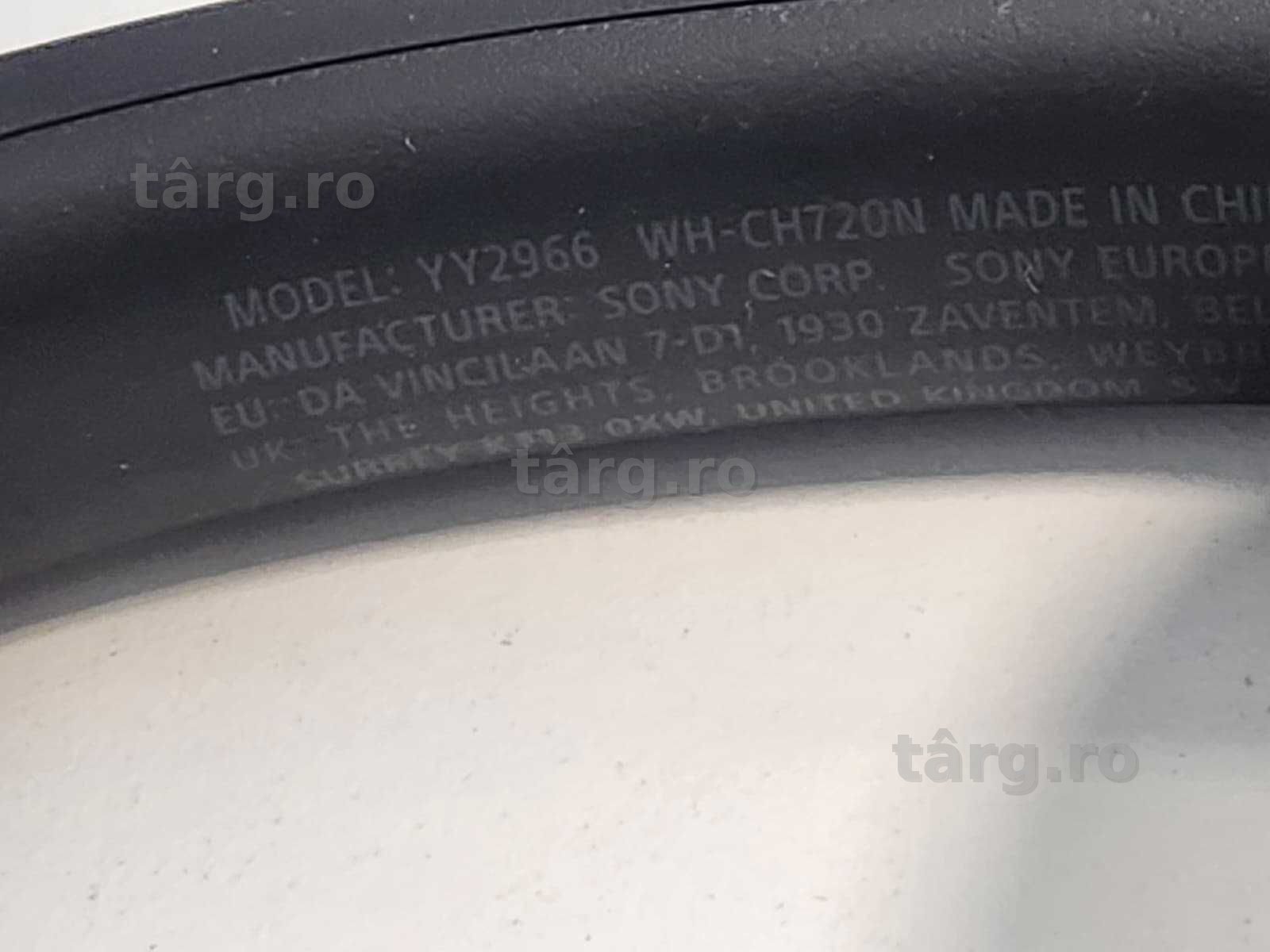 Casti SONY WH-CH720 Bluetooth  Over-Ear (Ag8 Tudor/B75014) – Garantie 2 Ani! 6