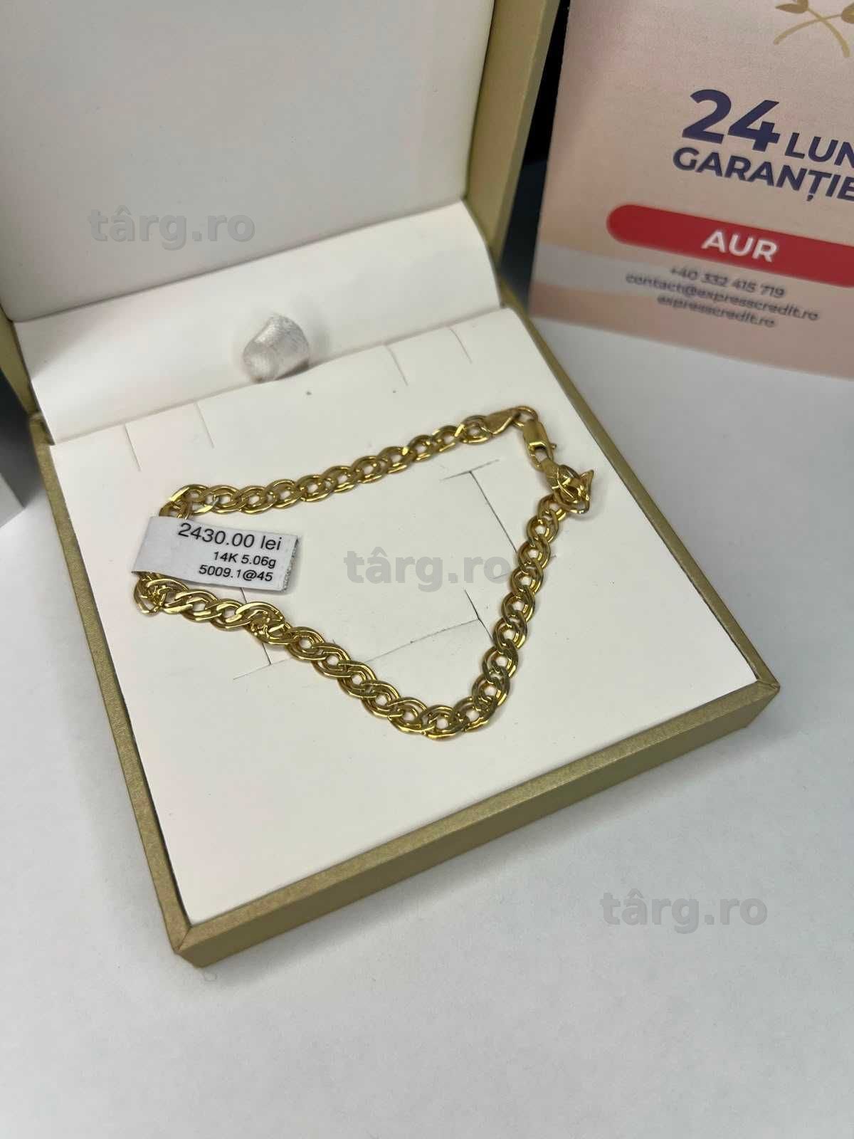 Bratara Aur 14K 5.06gr (AG42 B.5009) GARANTIE 24 LUNI