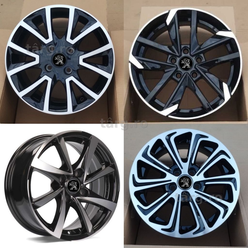 Jante 15 Peugeot 208, 207, 206, 307. 308;  Partner 4x108 R15 ET25