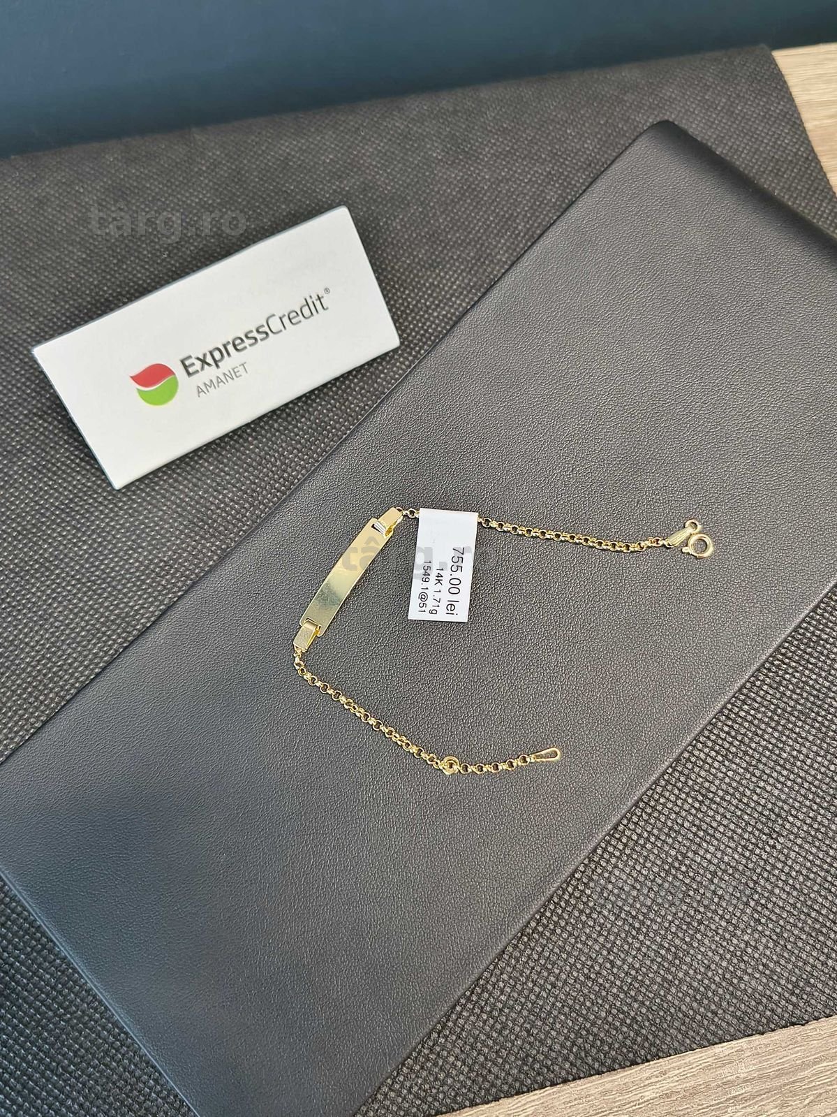 (AG51) Bratara aur 14K 1.71g b1549 - Garantie 2 ani!
