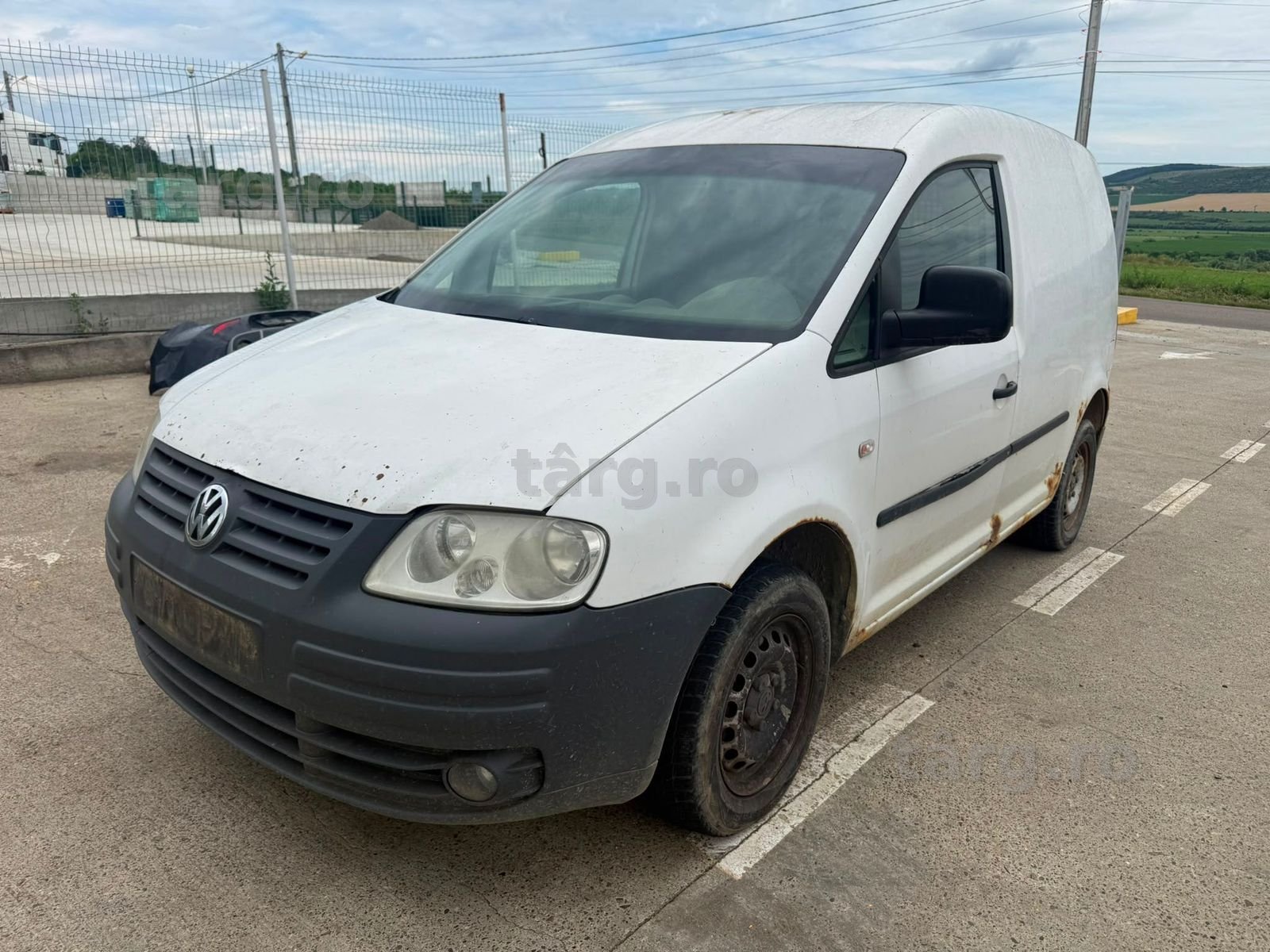 Dezmembrez Vw caddy 2008 alba 1.9 tdi BLS volan stanga cutie JCS