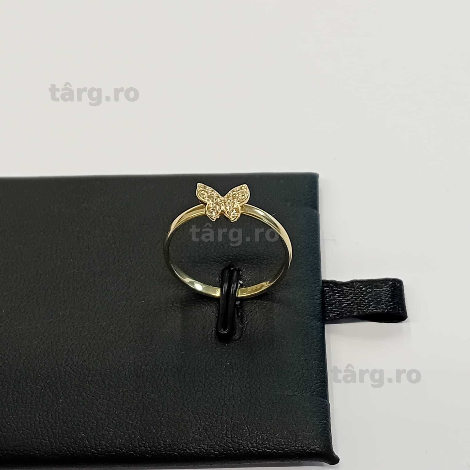 Inel aur 14k (ag49 Esplanada b.7935.2) Garantie 2 Ani ! 2
