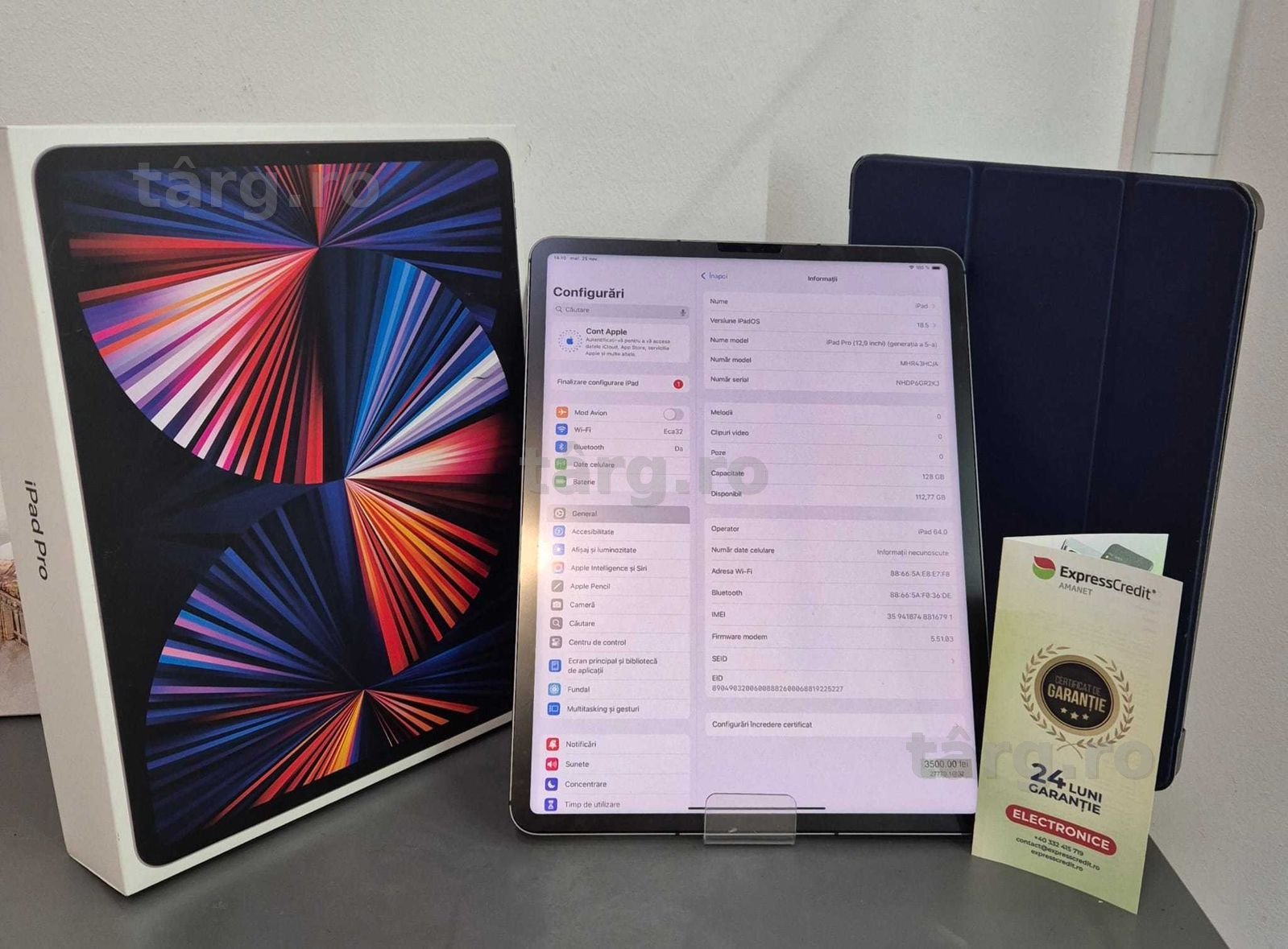 Tableta Apple iPad Pro 12.9in (AG35 B27770.1-ag32) 2 ANI GARANTIE! 6