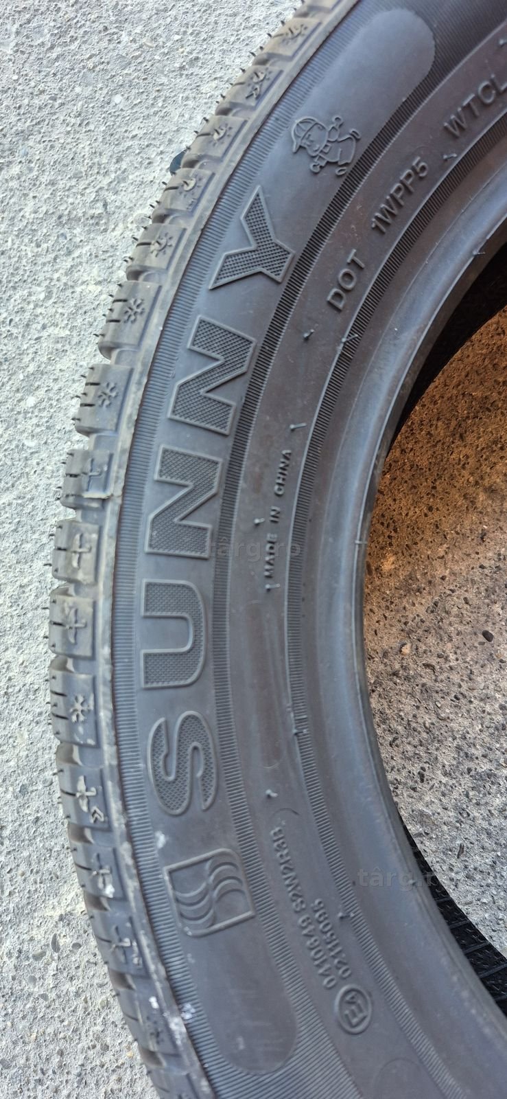 4 anvelope M+S noi Sunny 195/55/16,dot 2025.Pretul este pe bucata. 4