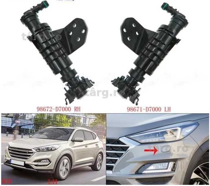 Pompa NOUA capac spalator far stanga dreapta Hyundai Tucson pompita