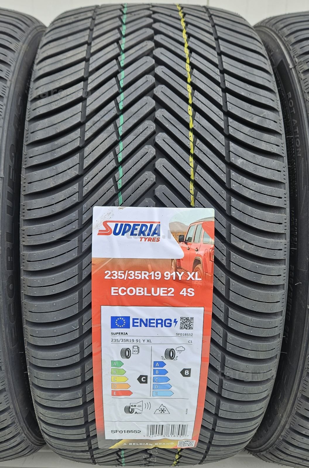 235/35 R19 91y xl SUPERIA  Anvelope all season vara / iarna M+S C/B/68 2