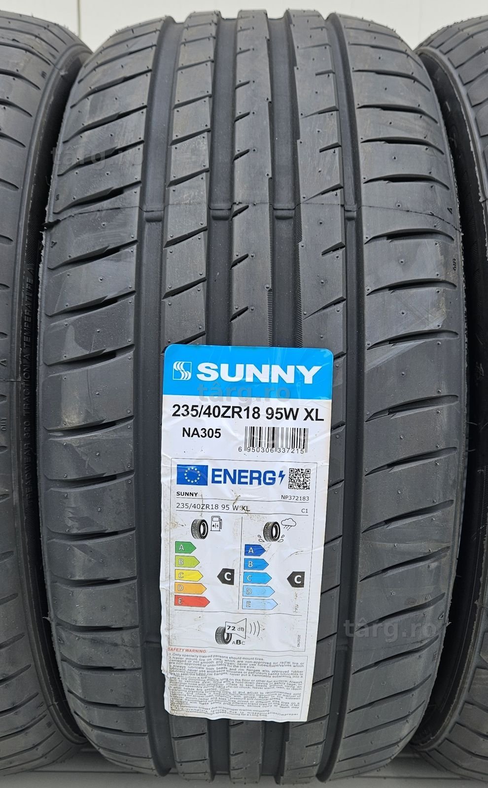 235/40 R18, 95W, SUNNY NA305 XL, Anvelope de vara 3