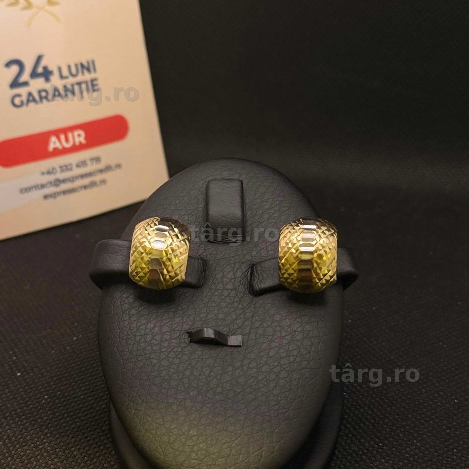 Cercei aur 14K 2.01g (AG15 Gara 1 B53883.1) Garantie 2 ani!