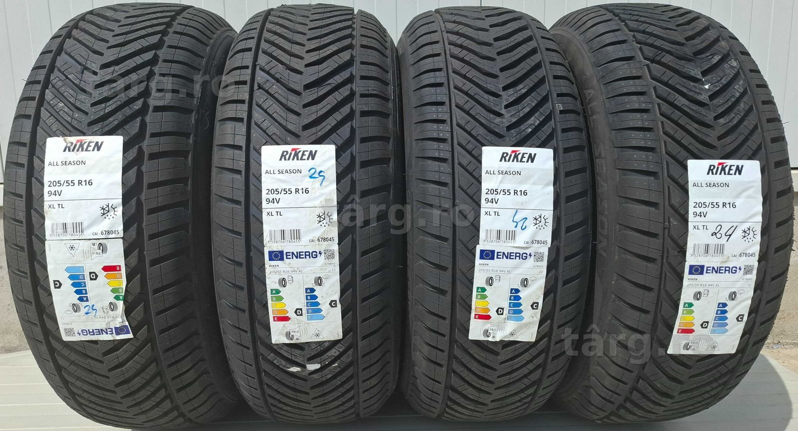 205/55 R16 94V XL, RIKEN (by Michelin), Anvelope All Season M+S