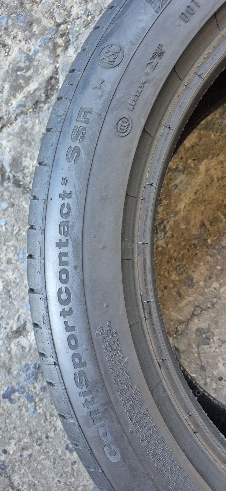 4 anvelope vara runflat Continental 225/50/18.Pretul este pe bucata. 5